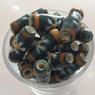 Javanese Tube - Green Daisy 18mm