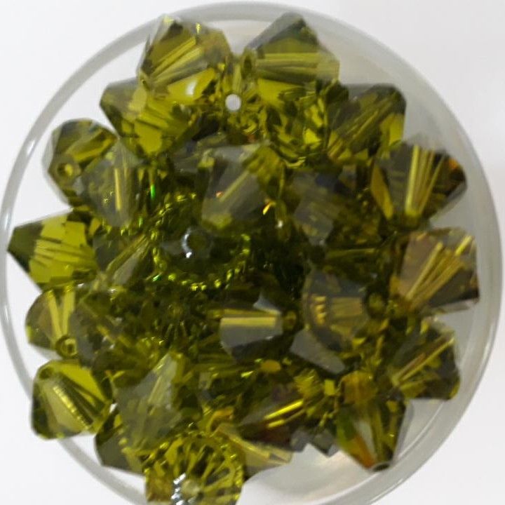 Swarovski Crystal - Olive 8mm