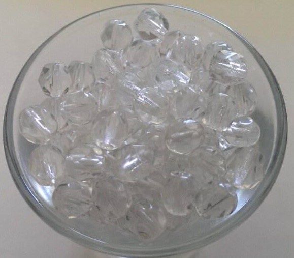Czech Facet - Clear 6mm