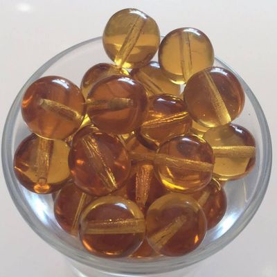 Czech Tiff - Dark Amber 10mm