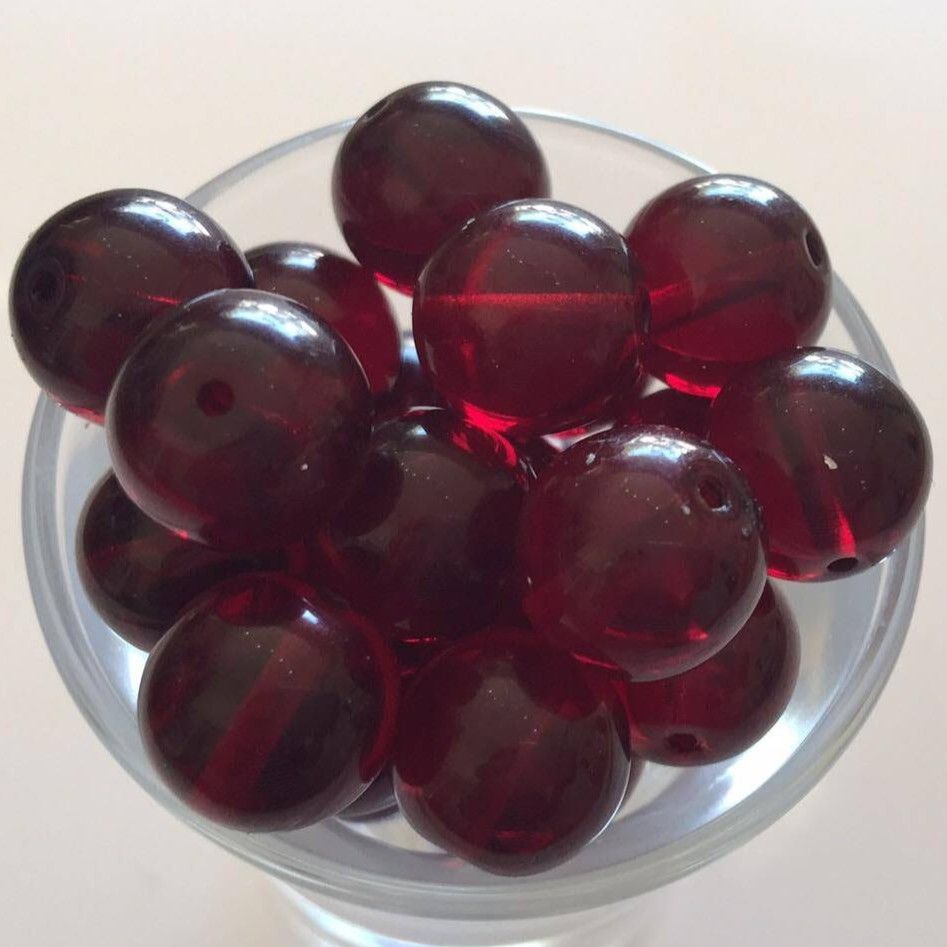 Czech Tiff - Garnet 10mm