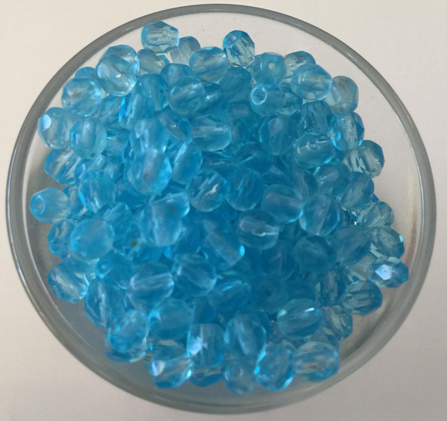 Czech Facet - Aqua 4mm