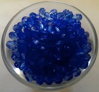 Czech Facet - Sapphire 4mm