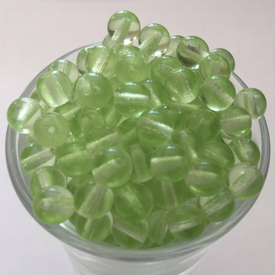 Czech Tiff - Peridot 6mm