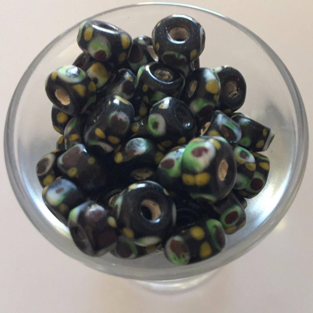 Javanese Disc - Black Multi Eye 5mm