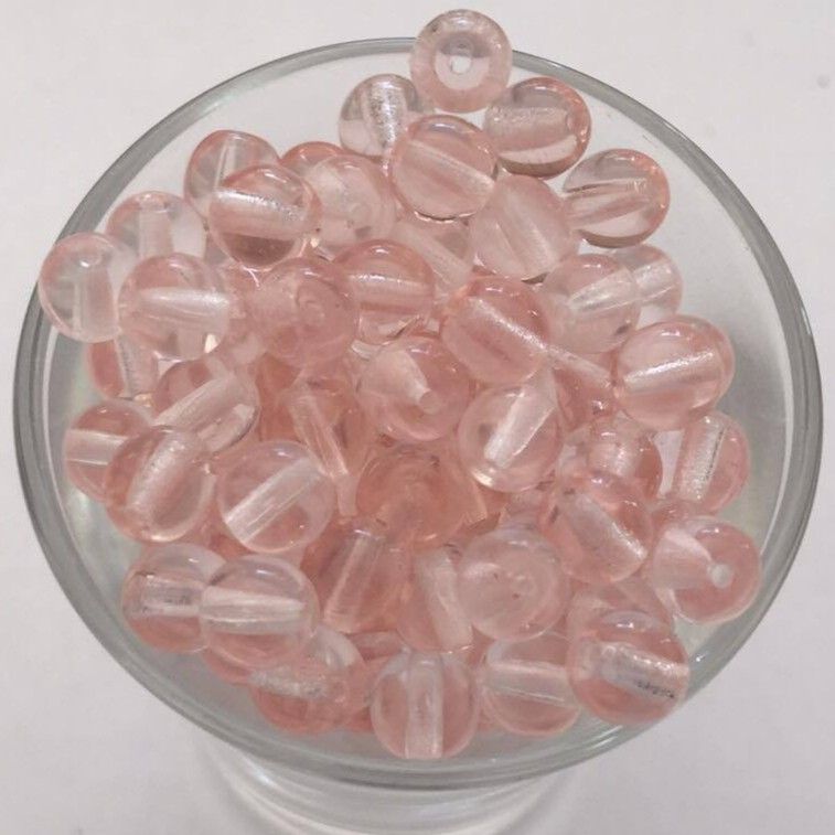 Czech Tiff - Pink 6mm