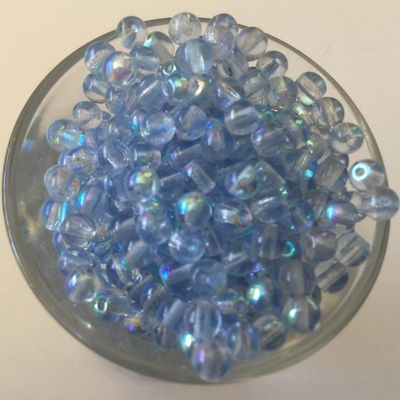 Czech Tiff - Blue Blush AB 4mm