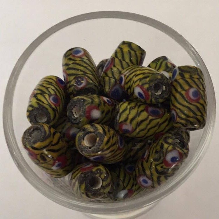 Javanese - Yellow Tiger Spot 15mm