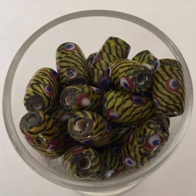 Javanese - Yellow Tiger Spot 15mm