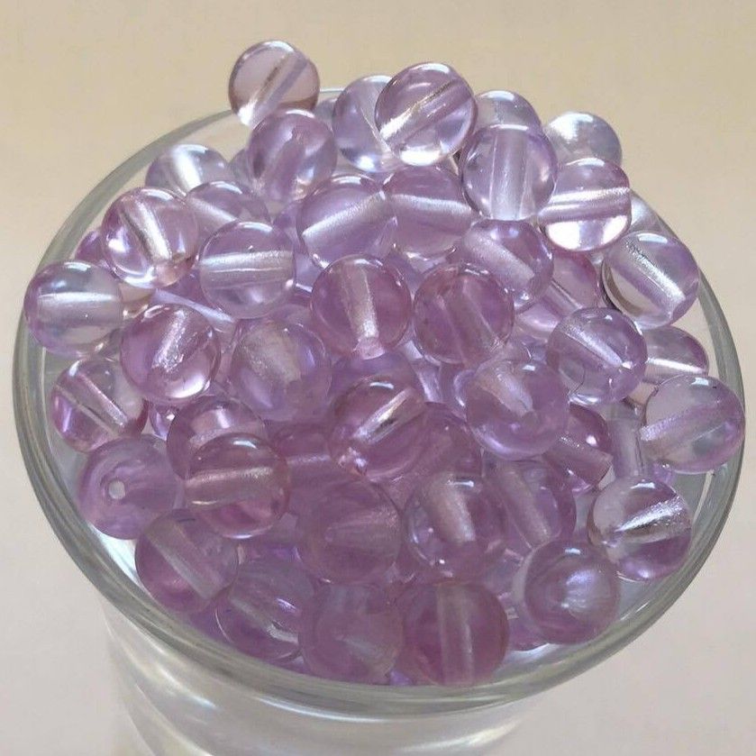Czech Tiff - Lilac 6mm