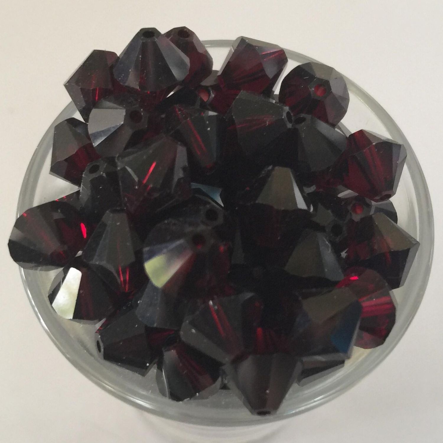 Swarovski Crystal - Garnet 8mm