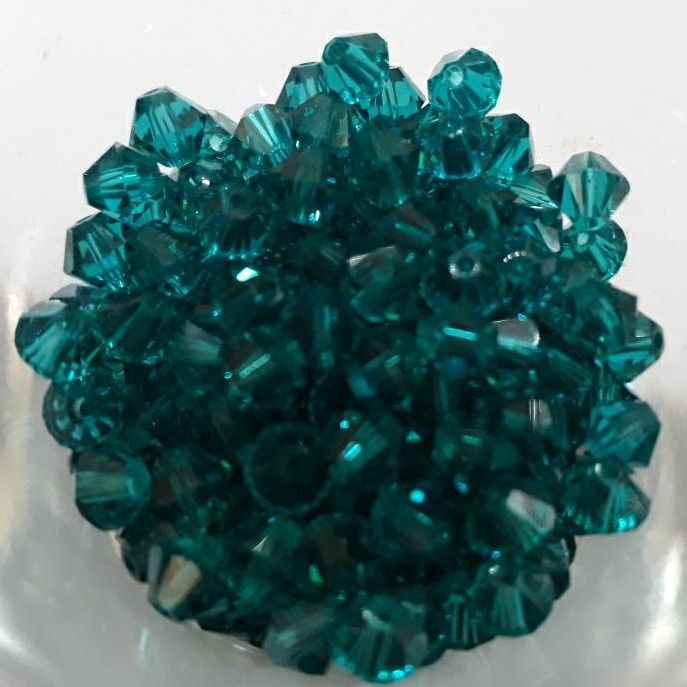 Swarovski Crystal - Blue Zircon 4mm