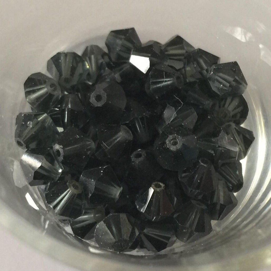 Swarovski Crystal - Morion 6mm