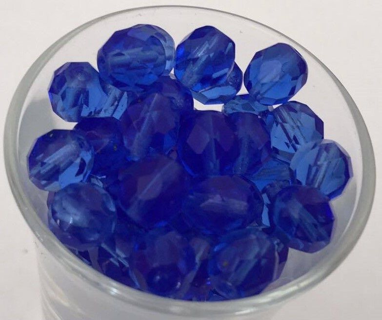 Czech Facet - Sapphire 8mm