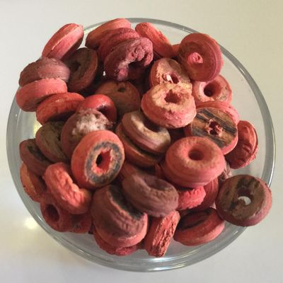 Coconut Disc - Red ~8mm