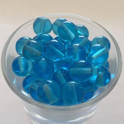 Czech Tiff - Aqua 8mm