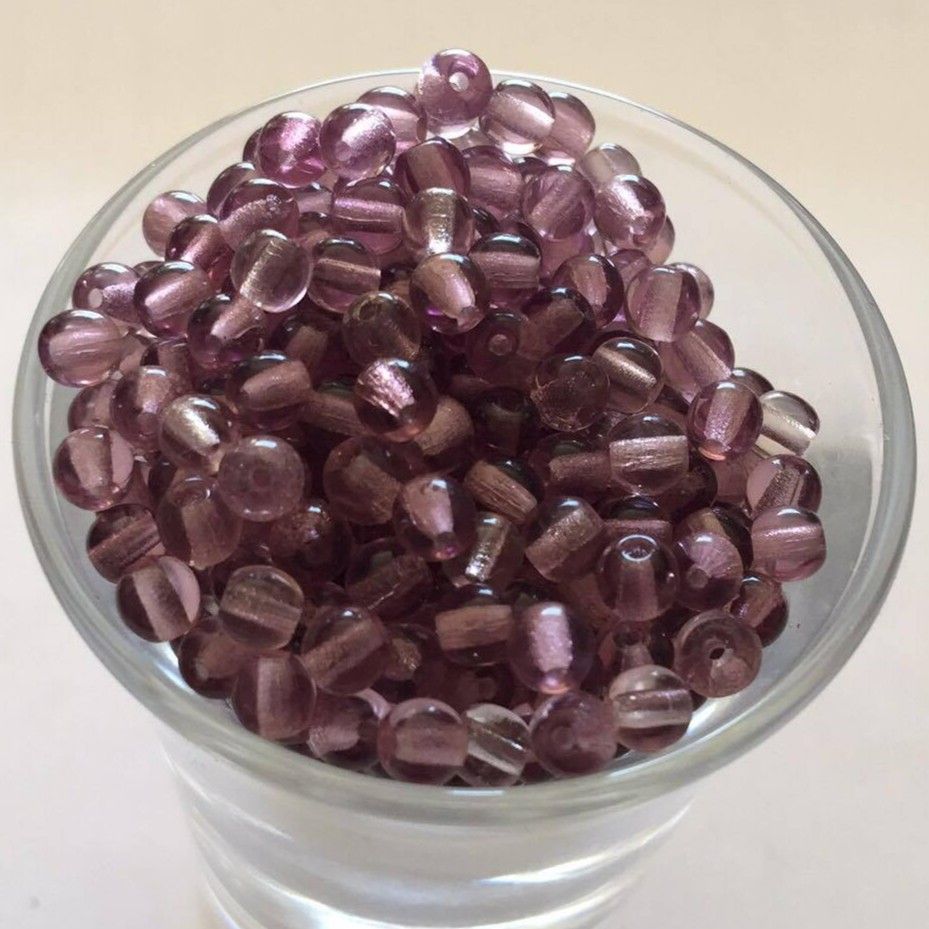Czech Tiff - Light Amethyst 4mm