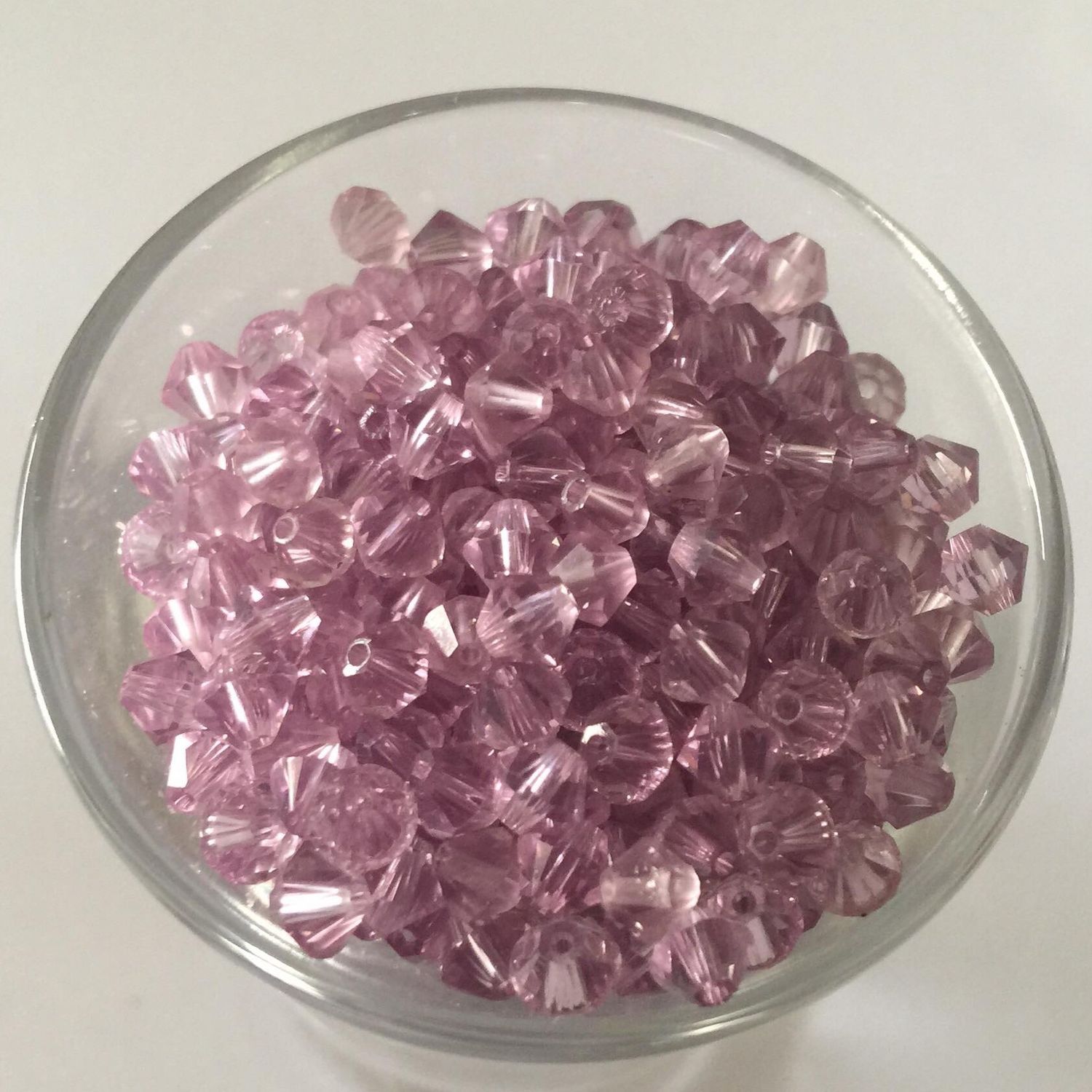 Swarovski Crystal - Light Amethyst 4mm