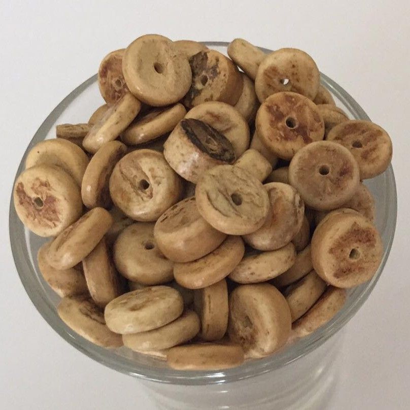 Coconut Disc - Natural 8mm