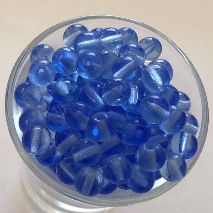 Czech Tiff - Light Sapphire 6mm