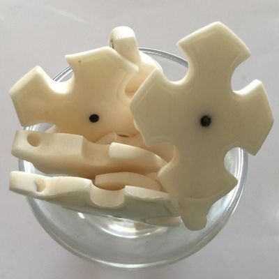 Bone Crosses - White 38x26mm
