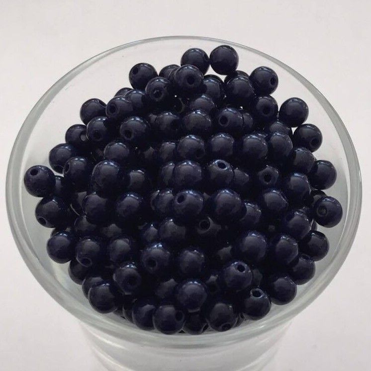 Czech Tiff - Opaque Navy 4mm