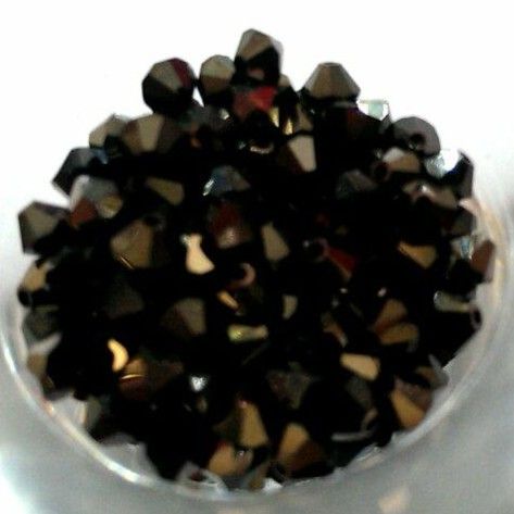 Swarovski Crystal - Jetnut 4mm