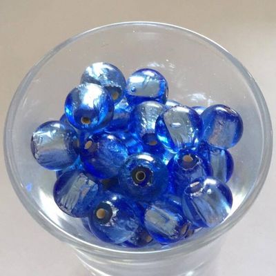 Chinese Foil Round - Sapphire 8mm