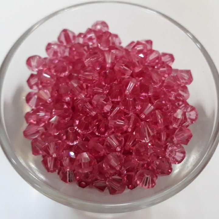 Swarovski Crystal - Rose 4mm