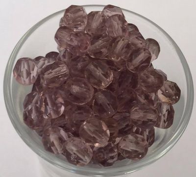 Czech Facet - Light Amethyst 6mm