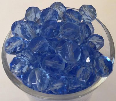 Czech Facet - Light Sapphire 8mm