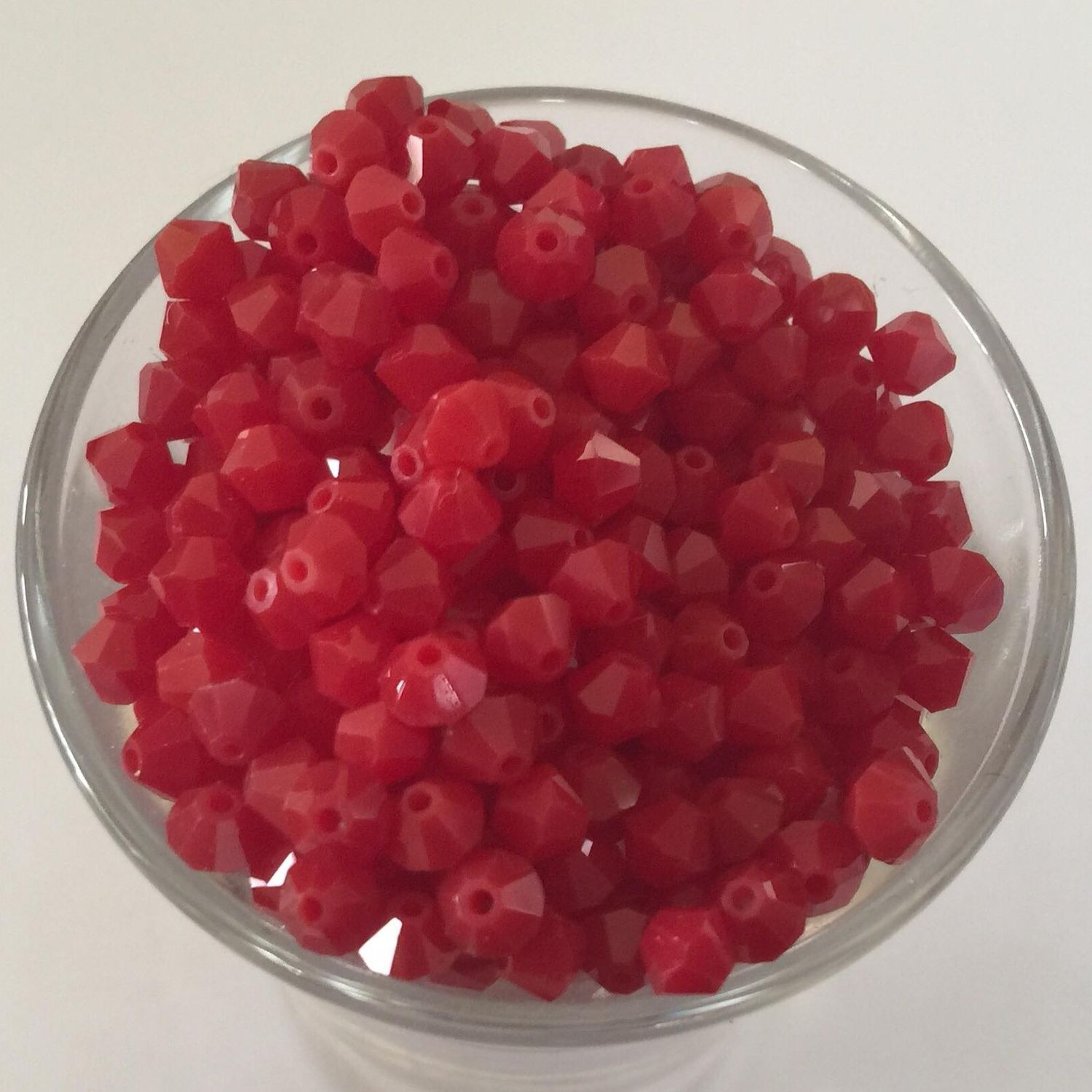 Swarovski Crystal - Red Coral 4mm
