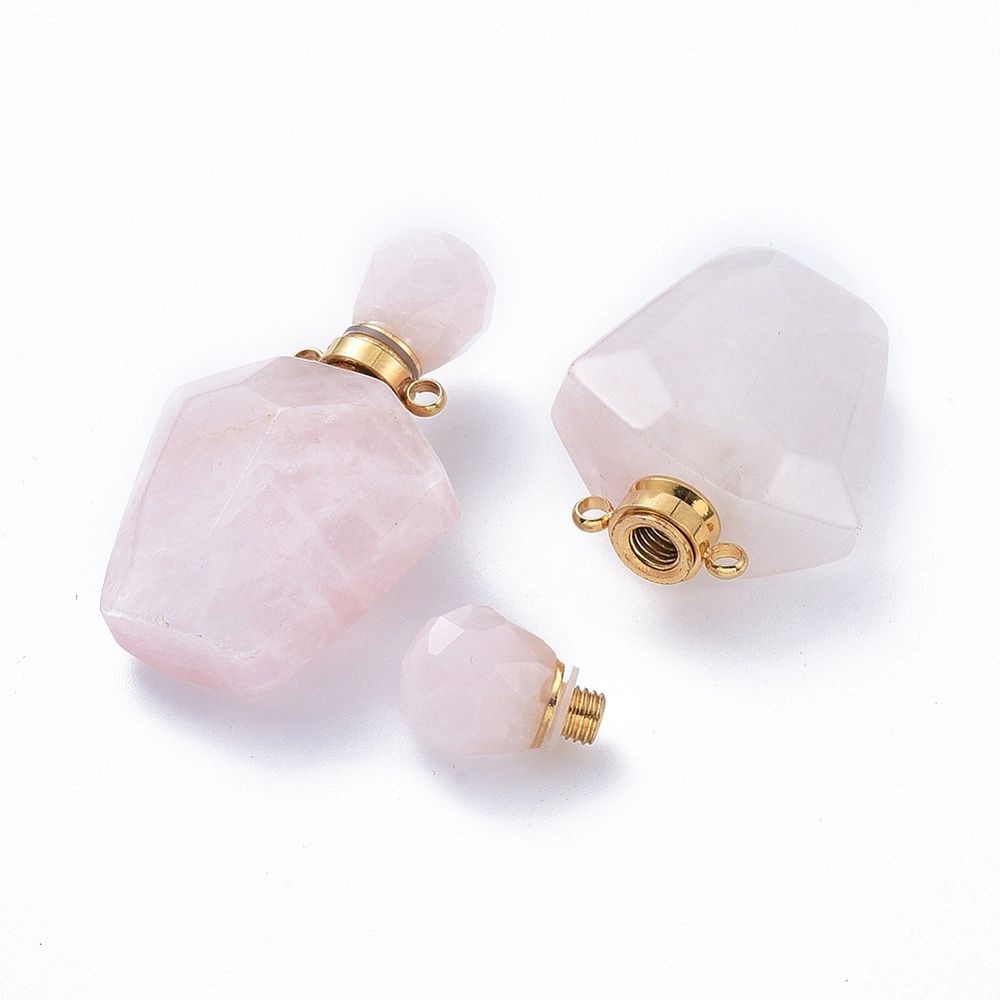 Rose Quartz Perfume Bottle (G)