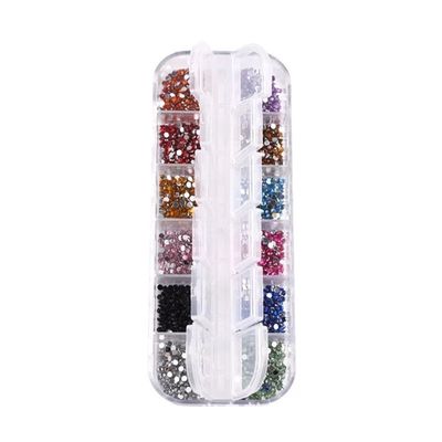 Rhinestone Flat Back Acr - Multi 2mm