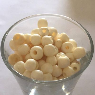 Bone Round - White 8mm