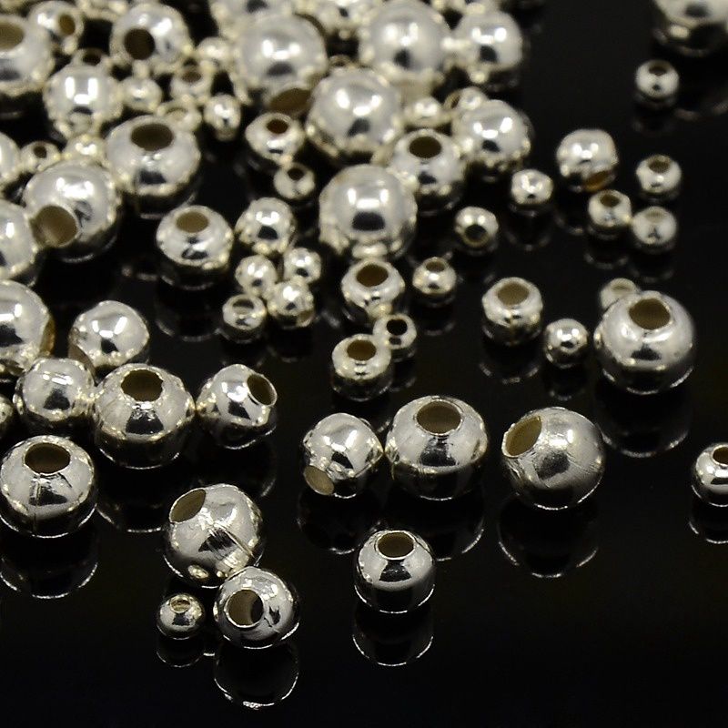 Spacers For Bead Kits - Silver Mix