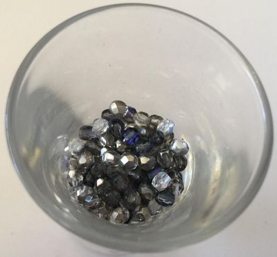 Czech Facet - Silver Helio 4mm