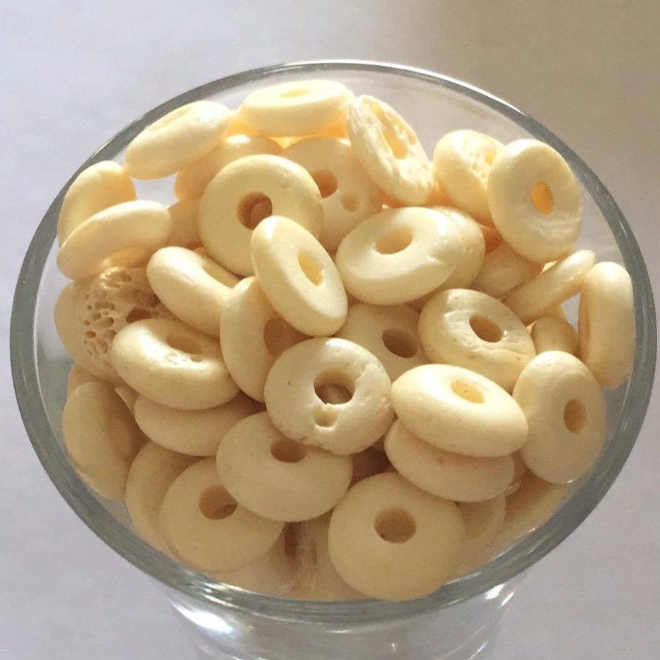 Bone Disc - White 10x4mm