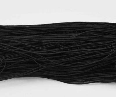 Elastic - Black 1mm x 25m