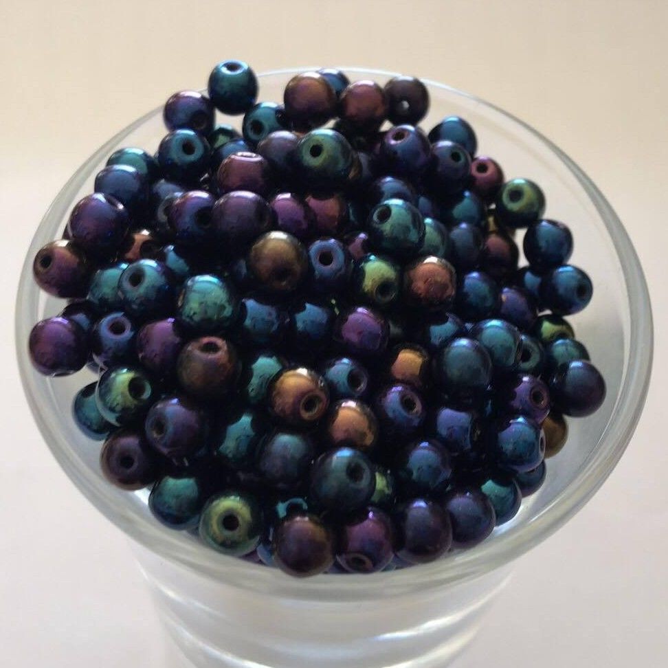 Czech Tiff - Blue Iris 4mm