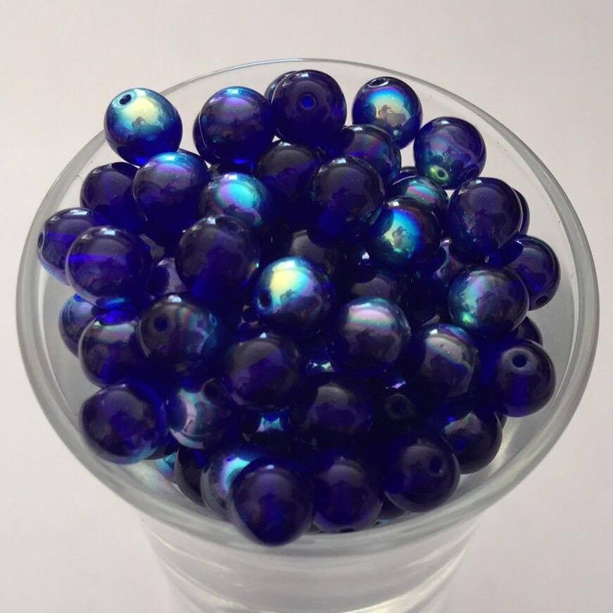 Czech Tiff - Royal Blue AB 6mm