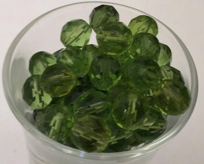 Czech Facet - Olive 8mm
