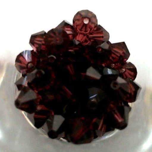 Swarovski Crystal - Burgundy 6mm