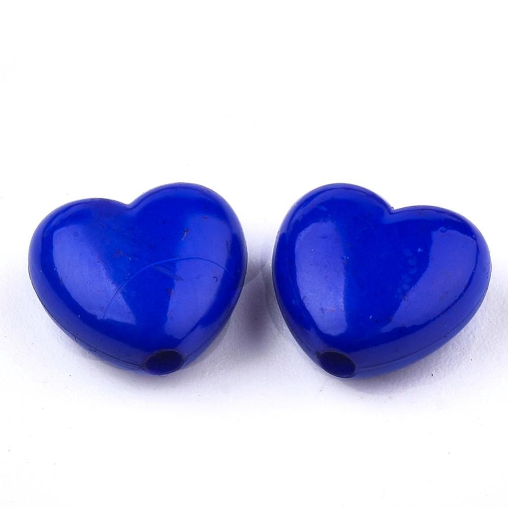 BG Heart - Blue 10mm