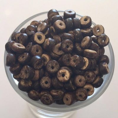 Coconut Disc - Dark Brown 5mm
