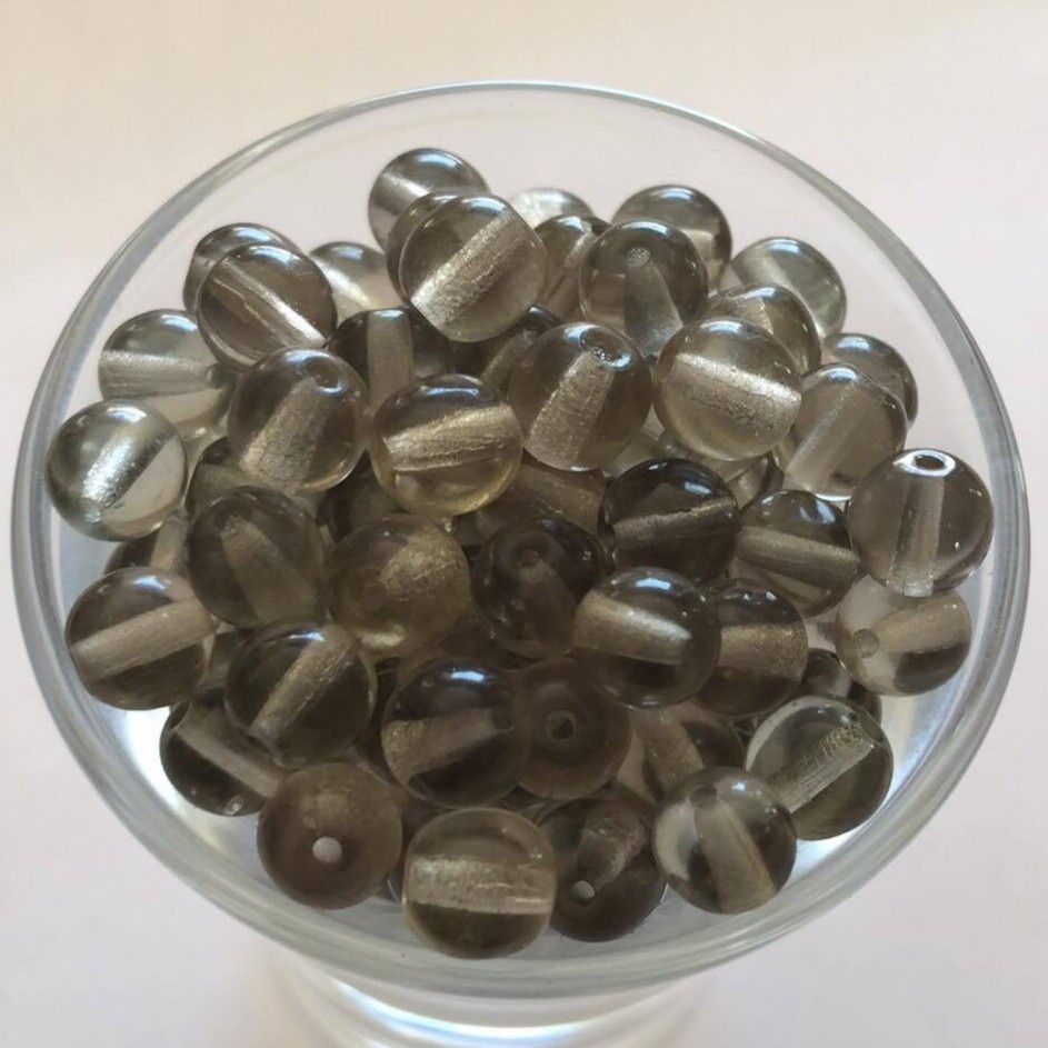Czech Tiff - Black Diamond 6mm