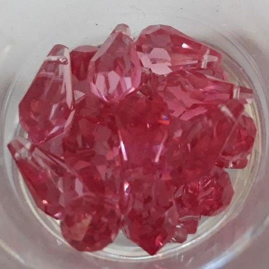 Swarovski Drop - Rose 10mm