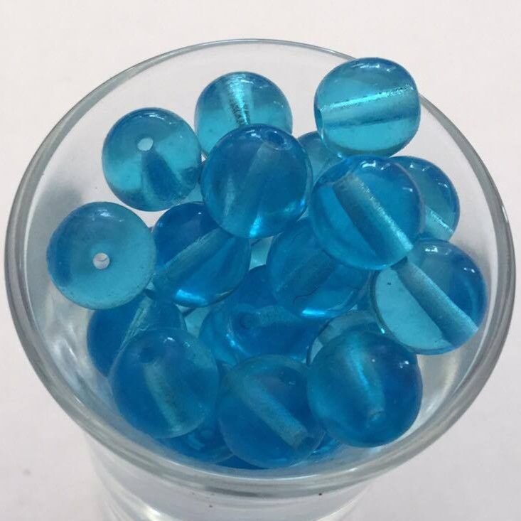 Czech Tiff - Aqua 10mm