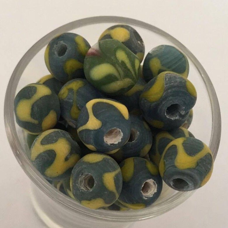 Javanese - Green Alien Bead 10mm