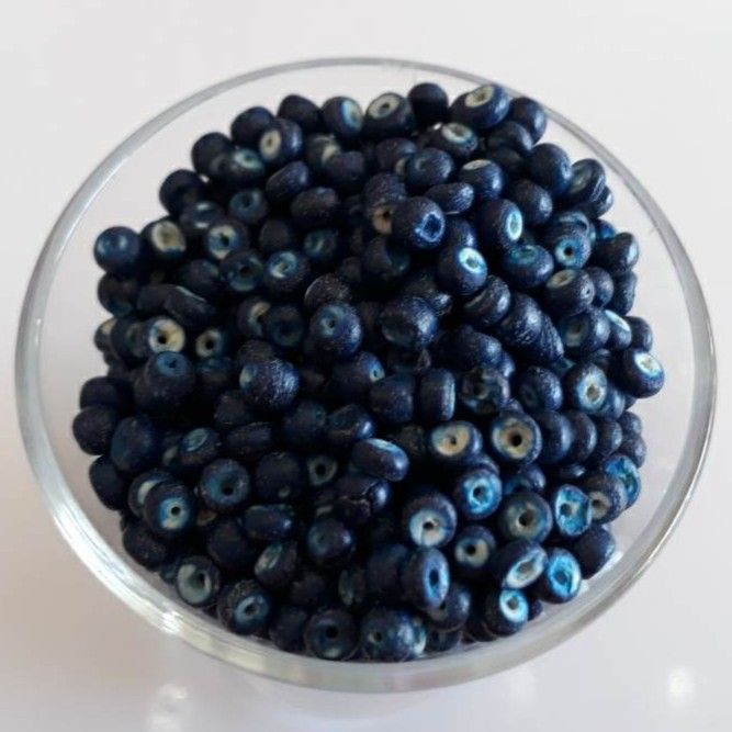 Coconut Disc - Navy 2mm